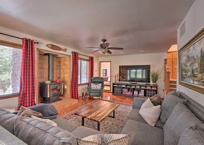 Ferienhaus Deck + Yard: Family-friendly Pinetop Retreat Indian Pine